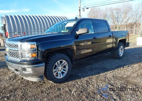 2014 Chevrolet Silverado 1500 1Lt из США, поврежденный, VIN 3GCUKREC1EG546750